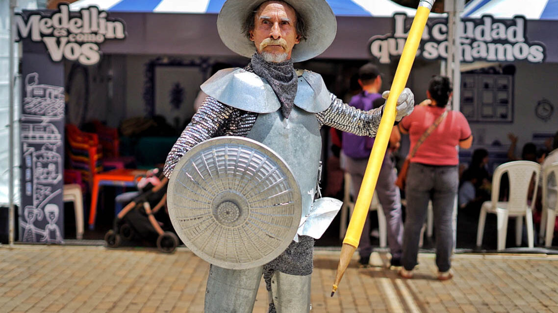 Don Quijote será protagonista de la Fiesta del Libro y la Cultura en Medellín