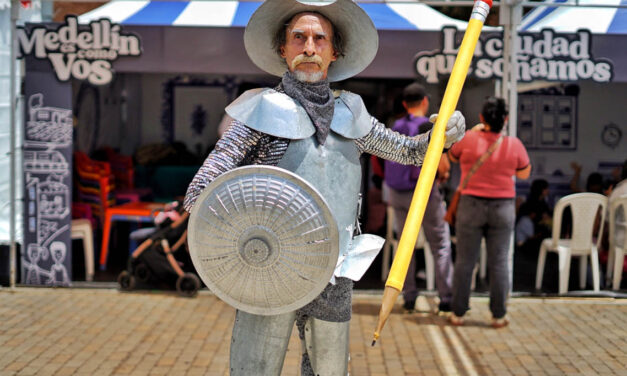 Don Quijote será protagonista de la Fiesta del Libro y la Cultura en Medellín