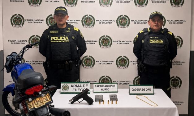 Capturan a dos hombres tras presunto hurto y persecución en el barrio Estadio de Medellín