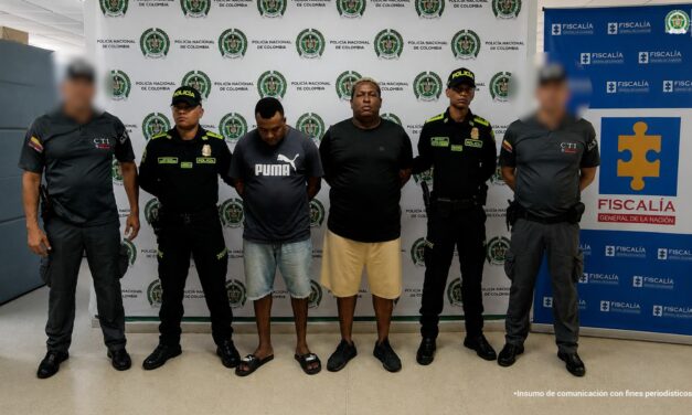 Capturan a dos hombres señalados de drogar y robar a pasajeros de taxi en Cartagena