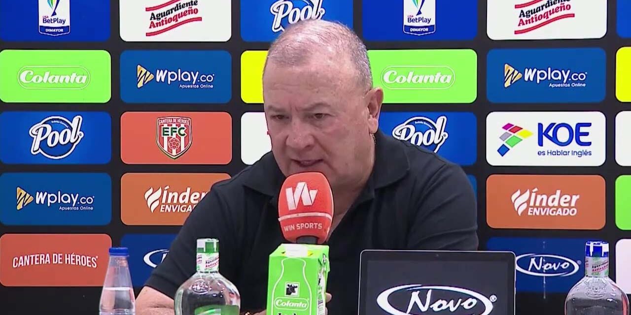 Alberto Suárez deja de ser el técnico de Envigado F.C.