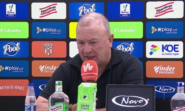 Alberto Suárez deja de ser el técnico de Envigado F.C.