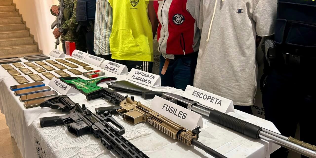 Cuatro capturados y material de guerra incautado en operación contra el Clan del Golfo en Pueblorrico