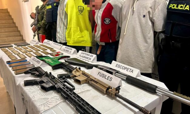 Cuatro capturados y material de guerra incautado en operación contra el Clan del Golfo en Pueblorrico
