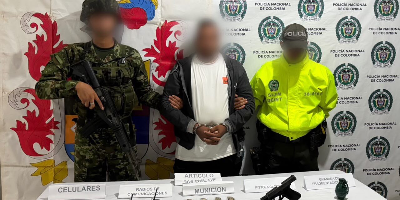 Capturan en Zaragoza a presunto cabecilla financiero del Clan del Golfo