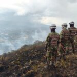 Autoridades mantienen operativo para controlar incendio que afecta el Santuario de Iguaque