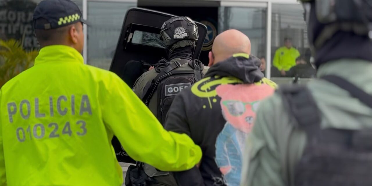 Nueve capturados en operación contra presunta estructura de narcotráfico y extorsión en el noroccidente de Medellín