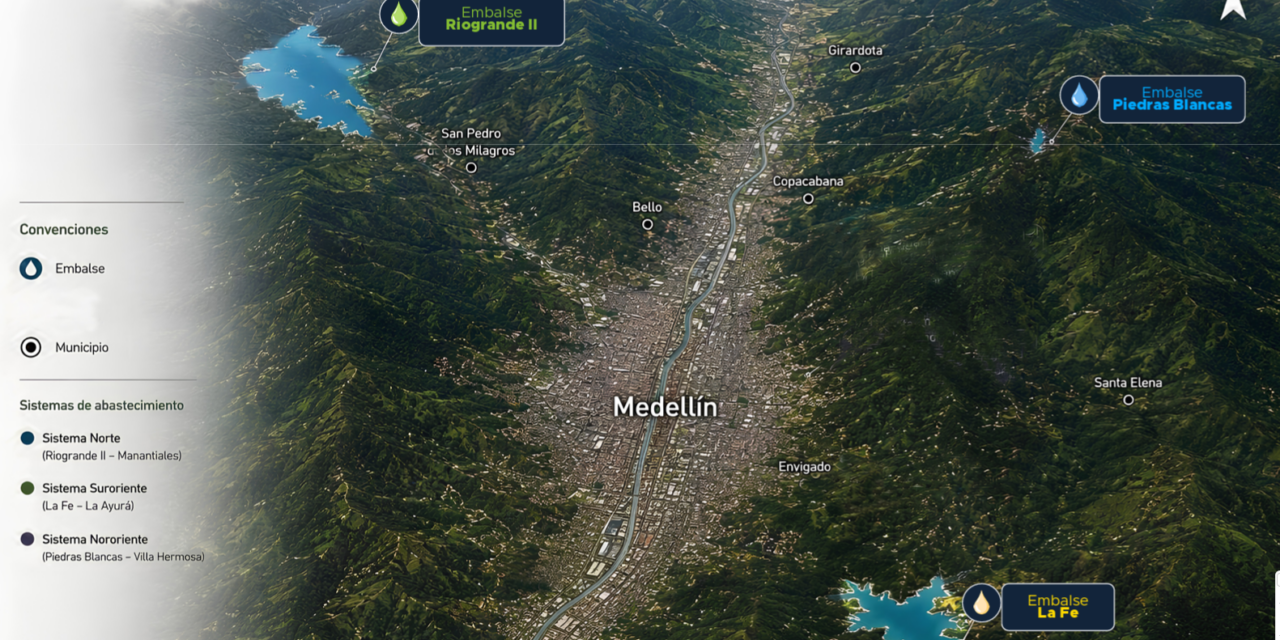 Medellín levanta temporalmente racionamiento de agua, pero mantiene llamado al ahorro