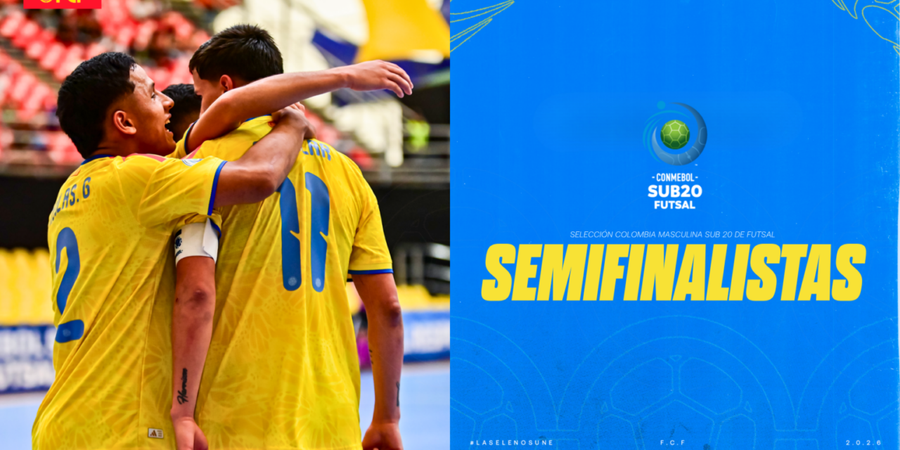 Colombia cierra la fase de grupos del CONMEBOL Sub-20 de Futsal ante Venezuela