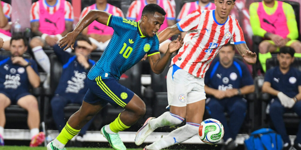 Colombia pierde 1-0 ante Paraguay en amistoso de fecha FIFA