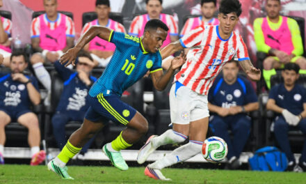 Colombia pierde 1-0 ante Paraguay en amistoso de fecha FIFA