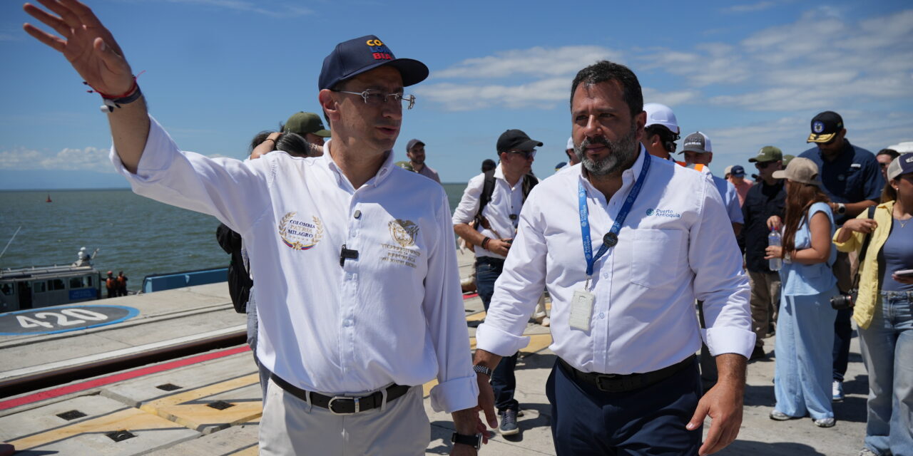 Gobierno Nacional y Puerto Antioquia revisaron proyectos de infraestructura e inversión para Urabá