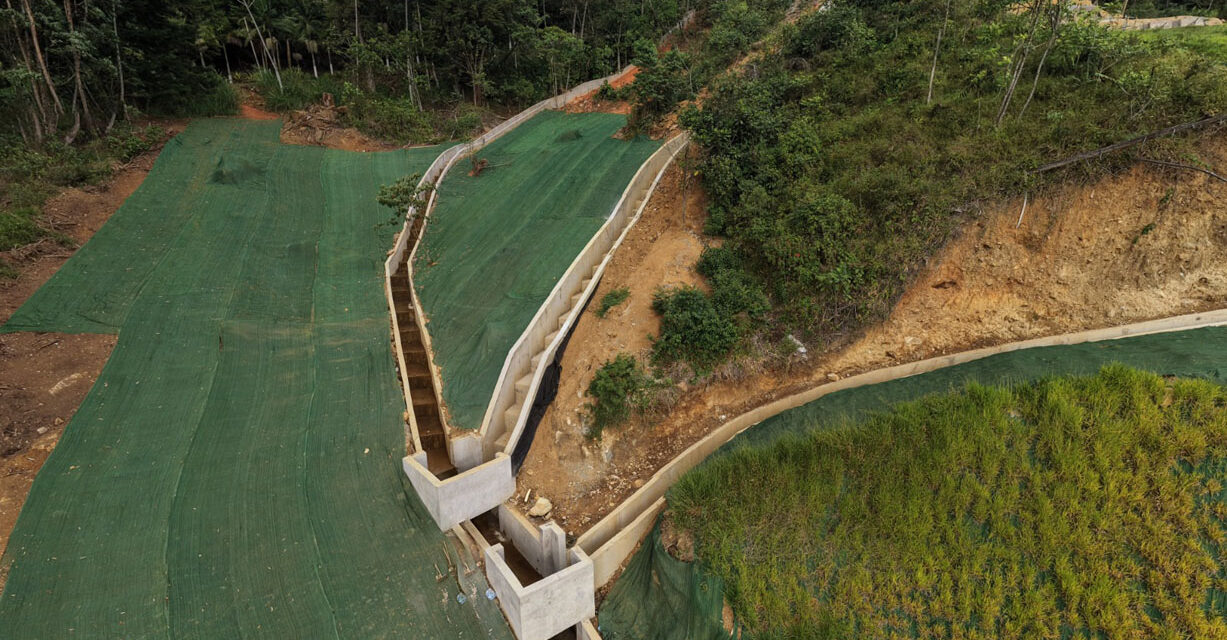 Finalizan obras de estabilización del talud en Los Balsos tras movimiento en masa