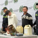 Capturan a dos personas con explosivos, municiones y material alusivo a las FARC-EP en Medellín