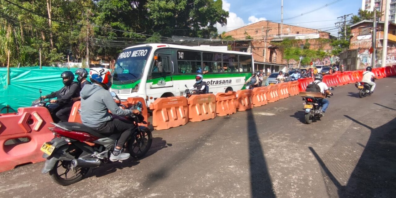 Cierran el antiguo puente de La Limona para avanzar en nueva conexión vial entre Medellín e Itagüí