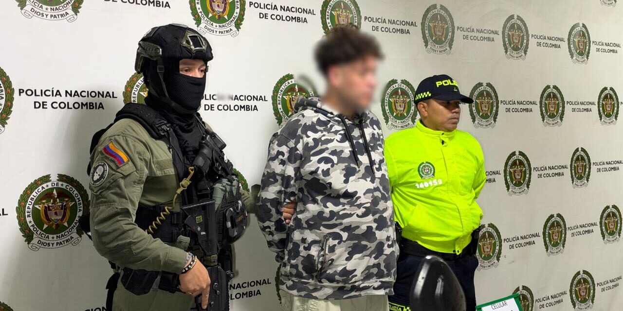 Capturan en Medellín a alias ‘Mateo’, señalado de participar en el homicidio de un comerciante en Belén