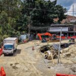 Comienza la demolición del antiguo puente de La Limona para avanzar en la conexión entre Itagüí y Medellín