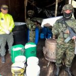 Ejército destruyó laboratorio de cocaína en El Peñol, Antioquia, que sería del grupo El Mesa