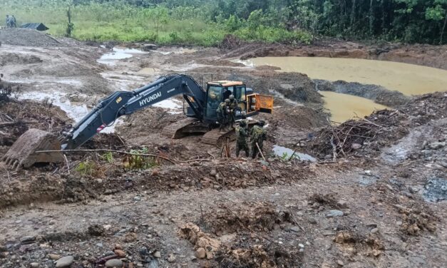 Intervienen mina ilegal en Chocó que produciría oro avaluado en $1.200 millones mensuales