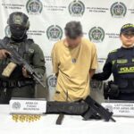 Dos hombres capturados en Barbosa fueron enviados a prisión por porte ilegal de armas