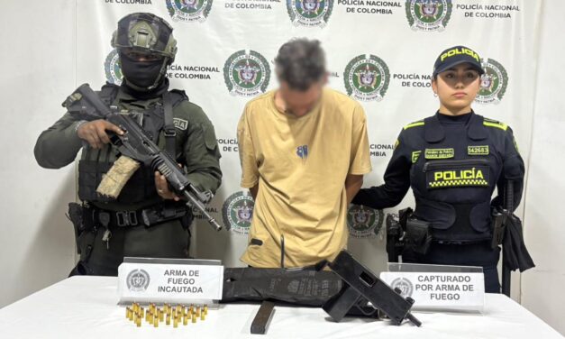 Dos hombres capturados en Barbosa fueron enviados a prisión por porte ilegal de armas