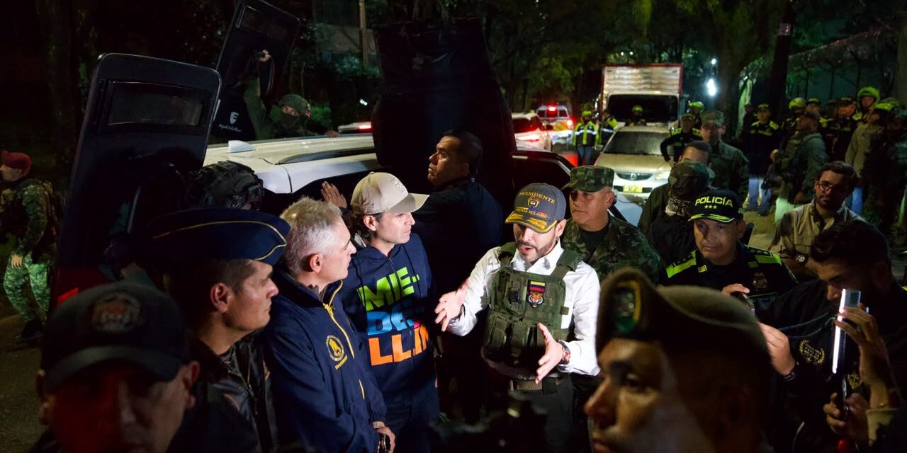 Operativo contra estructuras criminales en Medellín y Antioquia deja 135 capturas y 153 allanamientos