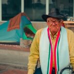 Tras vivir 23 meses en una carpa frente a la ANT, Octavio Feria recibió un predio en Cundinamarca