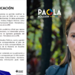 ¿Debería renunciar? UPB aclara que Paola Holguín no obtuvo título de maestría